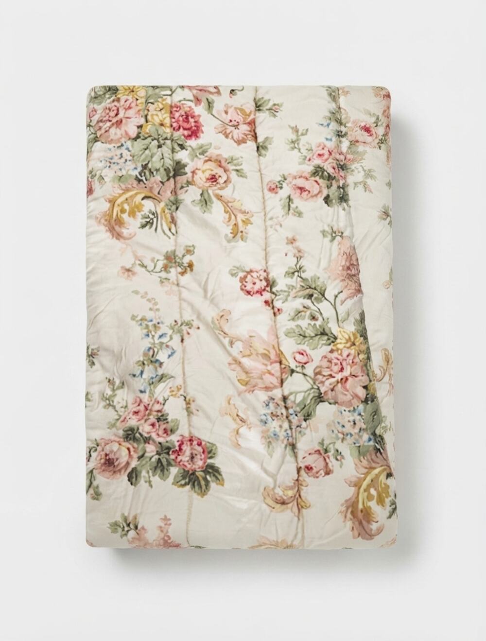 Vintage 90s Ralph Lauren Woodstock Full/Queen Floral Comforter Cottage Cotton